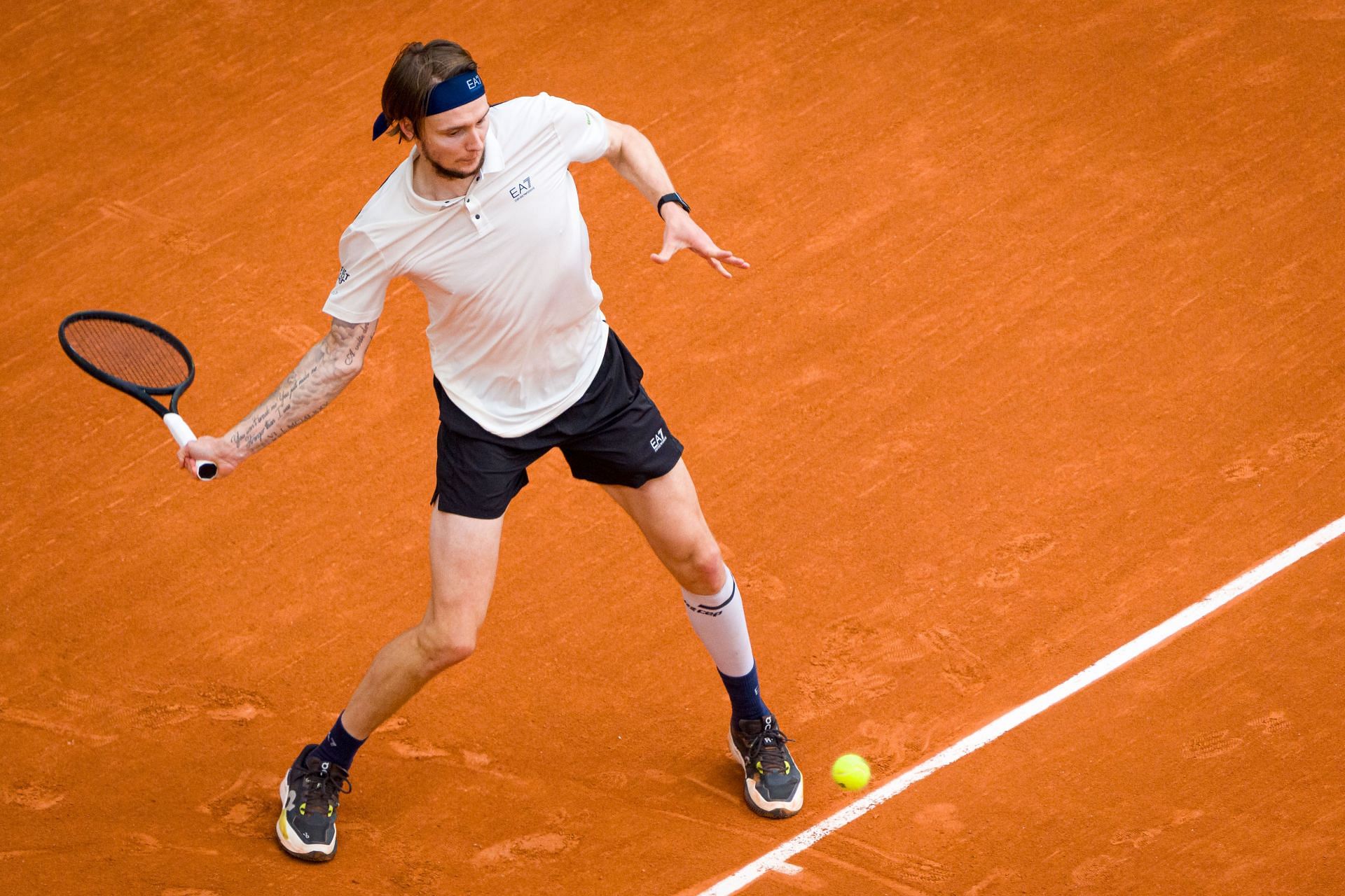 Alexander Bublik at the French Open 2025. (Photo: Getty)